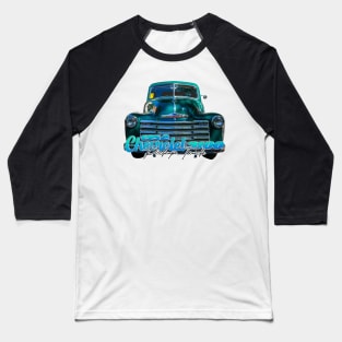 1952 Chevrolet 3100 Pickup Truck Baseball T-Shirt